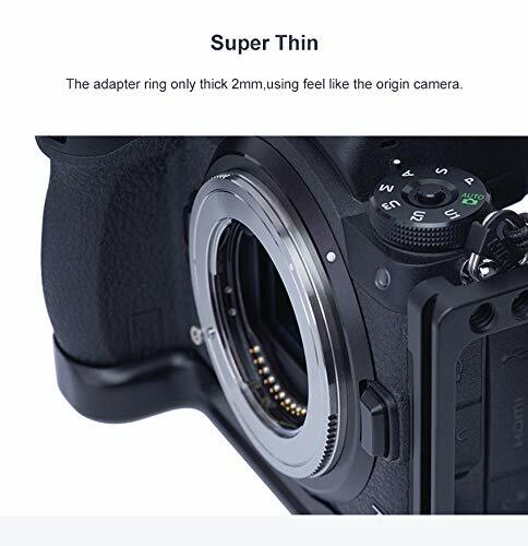 Techart TZE-01 Autofokus Adapter für Sony FE Mount Objektiv auf Nikon Mount Z6 Z7 - Bild 9 von 9