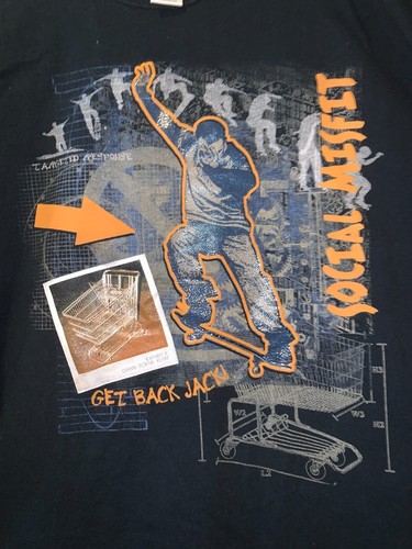 NO BOUNDARIE SOCIAL MISFIT XL SHIRT - Picture 2 of 4