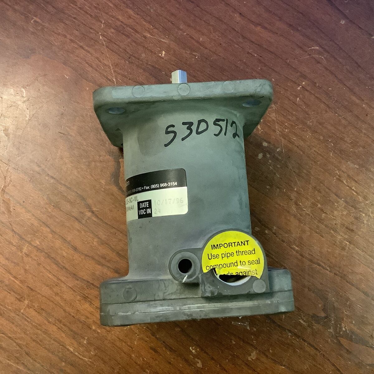 BEI Encorder H38D-1440-ABZ-7406M24-LED-SC-UL,P/N 924-01036