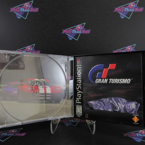 Reacondicionado Gran Turismo PS1 PlayStation 1 Etiqueta Negra Completo - Excelente Estado - Imagen 3 de 5