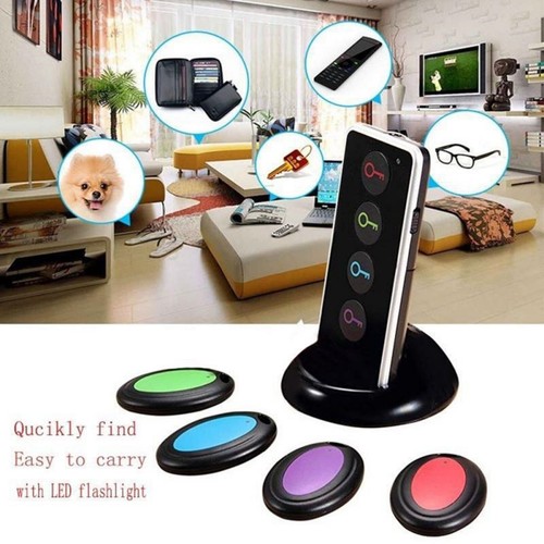 4in1 80dB Wireless Key Wallet Finder Remote Control Lost Locator Finder Alarm A - Picture 15 of 15