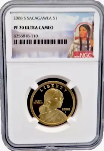 2008 S Sacagawea Dollar NGC PF70💥FLAWLESS QUALITY💥