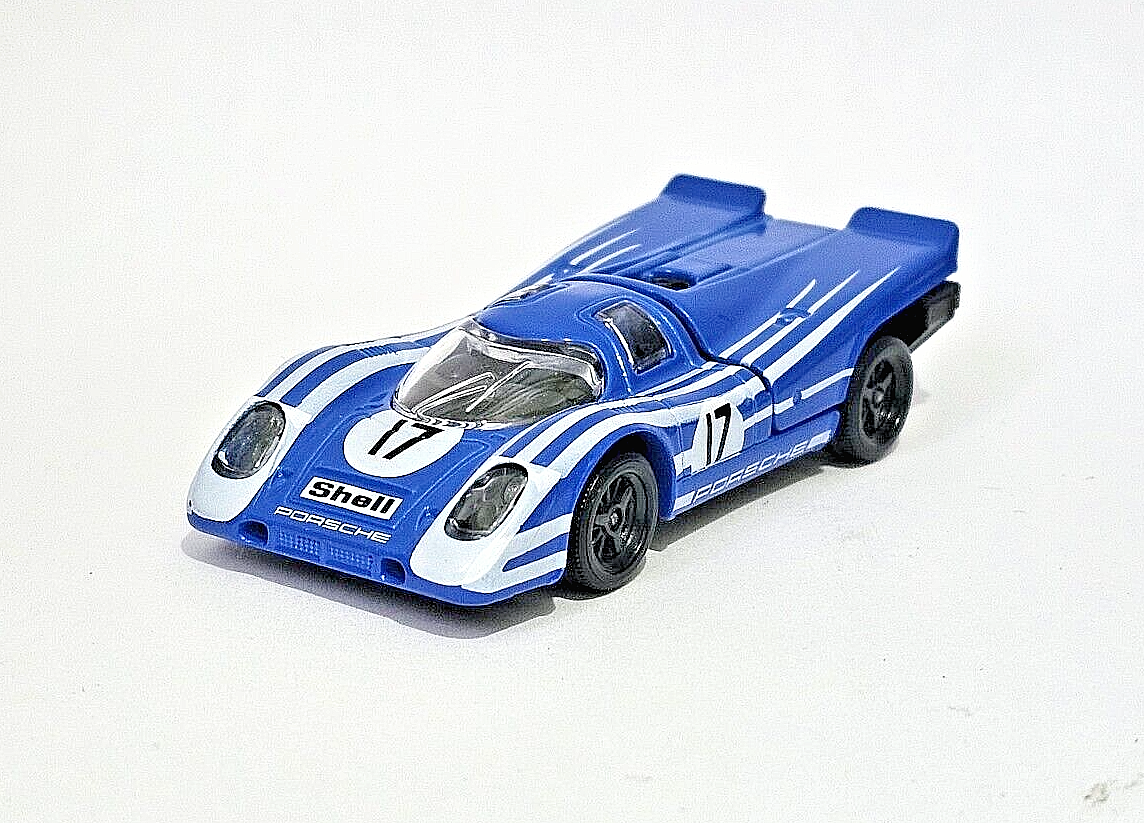 Majorette Porsche Trailer Set Taycan Turbo S + 917 KH no.23