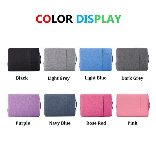 von Notebook Protective Pouch Notebooktastatur mit Ärmel Laptop Handtasche - Afbeelding 4 van 17