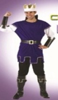 Medieval Prince Gents Fancy Dress Costume Medieval Prince Gents Fancy Dress Costume