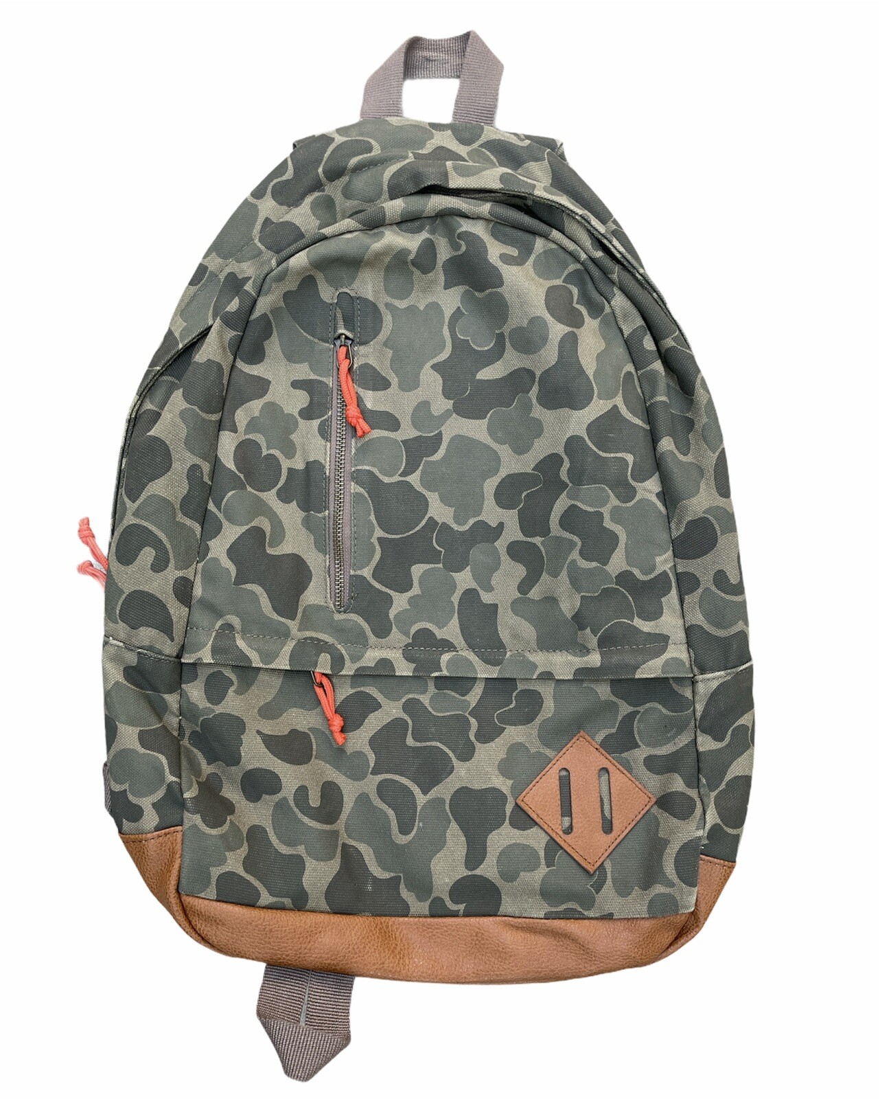 Old Navy | Camouflage Backpack | Army Green | 100% Cotton | One Size 