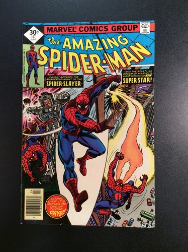 Amazing Spider-Man #167 Bronze Age Marvel Comic Book Wein Andru Romita 1977 - Picture 1 of 2