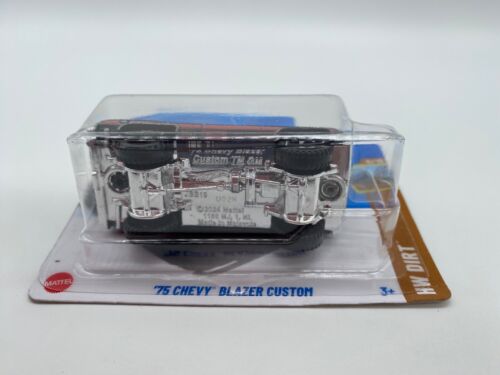 Hot Wheels '75 Chevy Blazer Custom #115 Black 2025 sealed - Picture 7 of 8