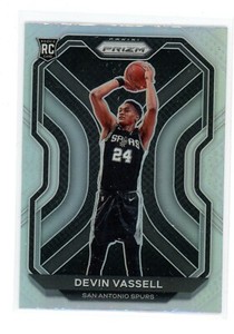 2020-21 Panini Prizm Silver Prizm Devin Vassell #252 Rookie RC