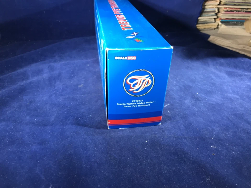 K-1 CORGI 1:50 SCALE DIE CAST TRUCK - CC12922 - SCANIA TOPLINE FRIDGE TRAILER - Image 3 of 4