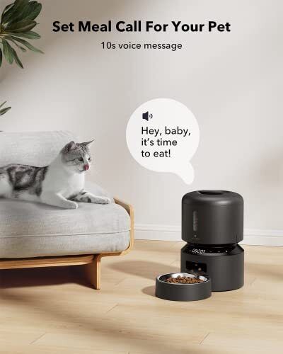 PETLIBRO Automatic Cat Feeder Pet Dry Food Dispenser Triple Preservation with... - Picture 4 of 7