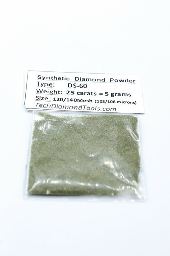 Diamantpulver Lapidarschleifen Größe 325 bis 50 Körnung, Gewicht 25 Karat = 5 Gramm - Bild 61 von 92