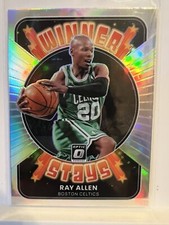 2021-22 Optic Ray Allen Winner Stays Silver Holo #5 Boston Celtics / Miami Heat