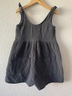Cat & Jack Oversized Romper Girls S (6/6x) Gray
