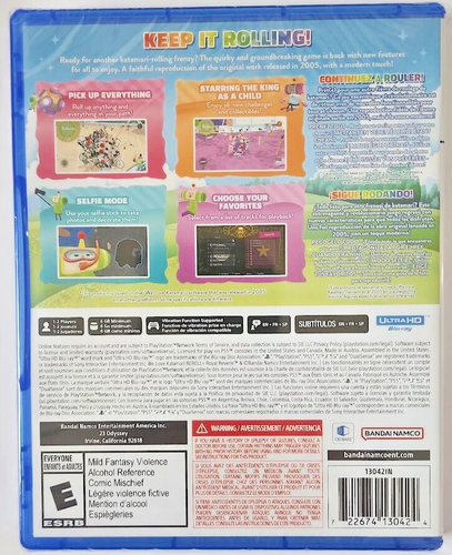 We Love Katamari REROLL + Royal Reverie PS5 Brand New Game (2023 Action) - Picture 2 of 2
