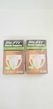 Trufit Athletic Supporter Jock Strap Medium Elastic Sports Gear Men's Two Pack