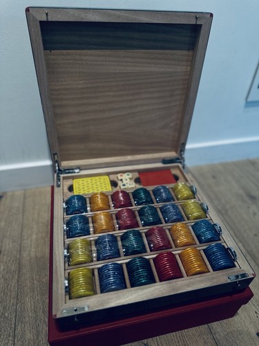 Brand New Ferrari Poker Set Some Pieces still in plastic. Ferrari Game Board - Picture 15 of 22