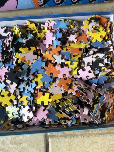 RARO puzzle Andy Warhol 2 in 1 doppia faccia Marilyn Monroe 500 pezzi Galison - Foto 5 di 5