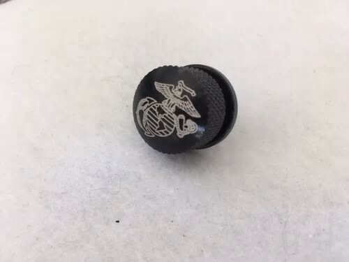 USMC Bolt Seat for Harley ROAD KING BAGGER SPORTSTER ECT - Picture 1 of 2