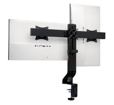 Kensington Dual Monitor Arm Mount Space Saving Home Office Tech Desk Accessory