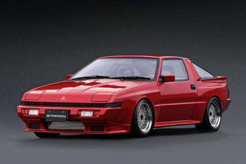 ignition model IG3710 1/18 Mitsubishi STARION 2600 GSR-VR E-A187A Red Model Car - Picture 3 of 6