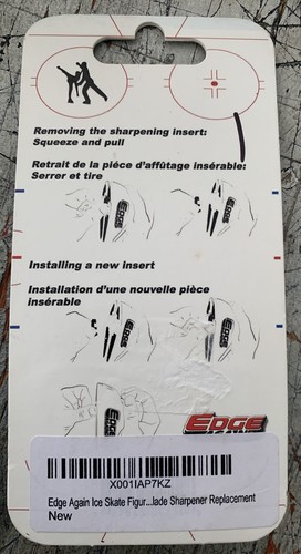 New Edge Again FIGURE SKATER ICE SKATE Sharpener Replacement Tusk TSK-F1 - Picture 2 of 2