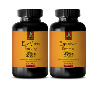 vision care - EYE VISION GUARD - bilberry organic - 2 Bottles 120 Capsules