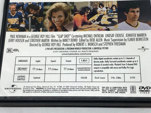 2 DVD Set * SLAP SHOT 25th Anniversary Edition - Picture 7 of 7