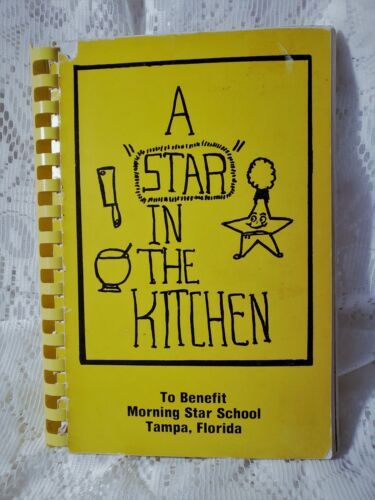 Tampa Florida Morning Star School Cookbook Recipes Vintage 1980 Community Spiral - Photo 1 sur 11