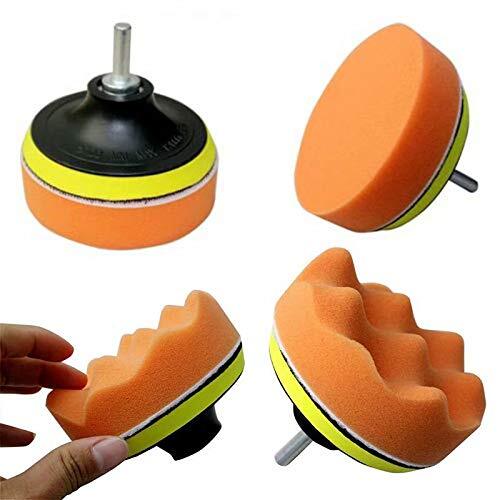 4inch Car Polishing Buffing Pad Auto Pad Kit Buffer + Drill Adapter Polisher - Picture 7 of 7