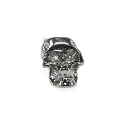 1pcs Single Vertical Hole Metal Skull Beads for Paracord Lanyards 3 Color - Picture 11 of 29