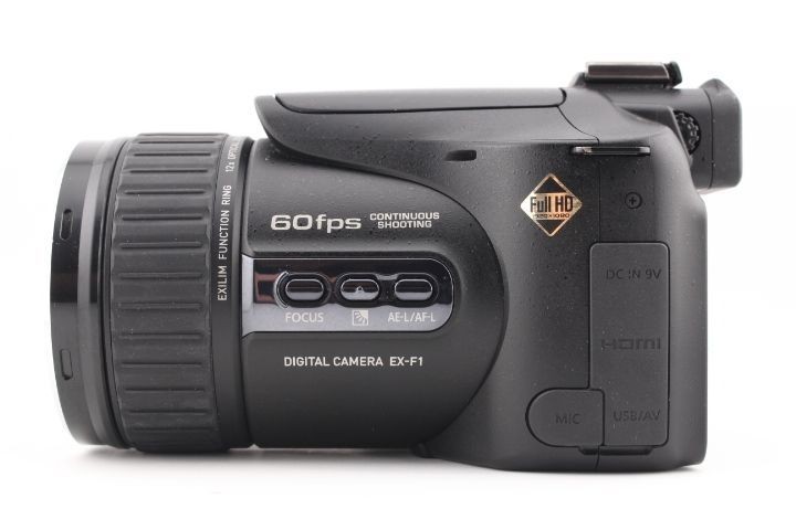 Casio EXILIM EX-F1 6.0MP Digital Camera - Black for sale