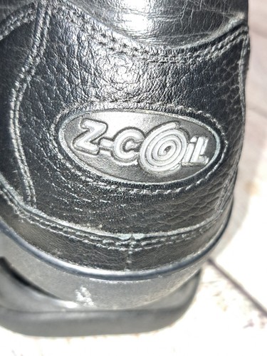 Z-Coil Legend SR Black Leather Spring Comfort Pain Relief Ortho Sneakers Mens 12 - Picture 8 of 12