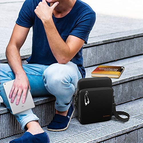 FINPAC 11 Inch Tablet Sleeve Case, Briefcase Shoulder Bag for iPad Pro, iPad - Picture 5 of 5