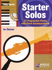 Starter Solos for Clarinet 20 Progressive Pieces with Piano Accompaniment Softco