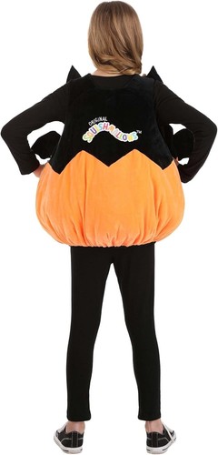 Squishmallows Child Emily Bat Jack-o-lantern Halloween Plush Character Costume - Picture 3 of 7