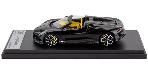 MODELLINO AUTO STATICO LOOKSMART BUGATTI MISTRAL W16 2023 NERO SCALA 1/43 - Foto 3 di 7