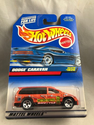 Hot Wheels 1999 Dodge Caravan #1026 orange