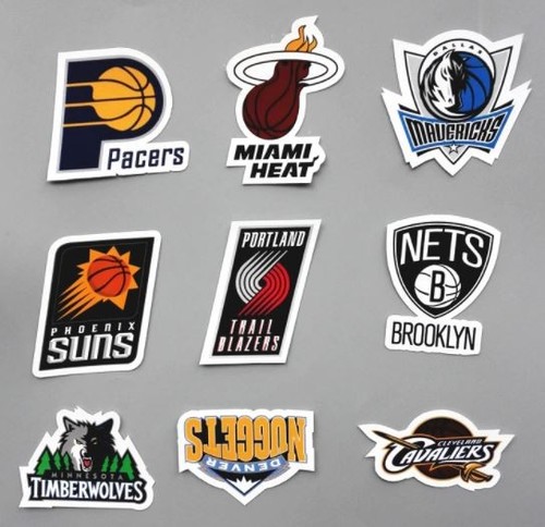 Stickerset Basketball Teams NBA Bulls Lakers Celtics Clippers - Bild 5 von 7