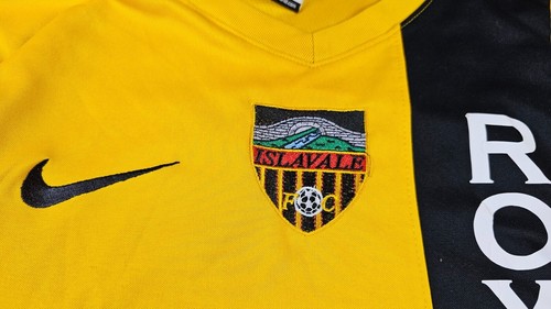 Nike Islavale FC Goalkeeper Jersey L Men's Yellow LS Soccer Football Blokecore - Picture 6 of 15
