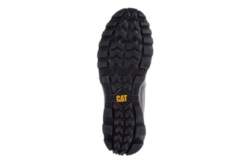 Gato Caterpillar Hombre Fundador Cuero Negro Duradero Chukka Work Clásico Botas - Imagen 12 de 12