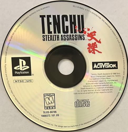 Tenchu: Stealth Assassins (PlayStation, PS1) | NUR DISC | OHNE TRACKING | M4614 - Bild 1 von 4
