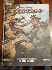 Conan: Jeweled Thrones of the Earth - RPG Book, Modiphius 2d20, Excellent Cond.