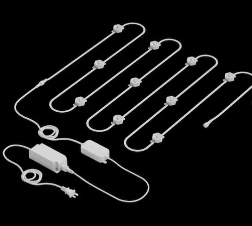 30 LED 50 ft. Plug-in Mini Integrated LED Novelty Permanent Outdoor String Light - Picture 10 of 12