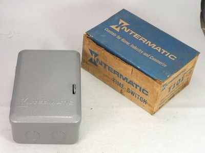 NOS Intermatic T101 24-Hour Time Switch Hardwired Timer