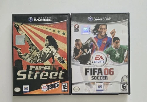 Nintendo GameCube Lot Of 2 EA Sports FIFA 2006 Soccer & EA FIFA Sports