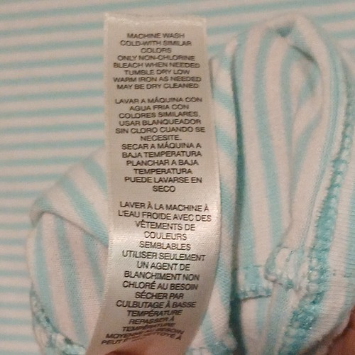 Top negro casa blanco mercado rayas manga corta talla S - Imagen 6 de 12