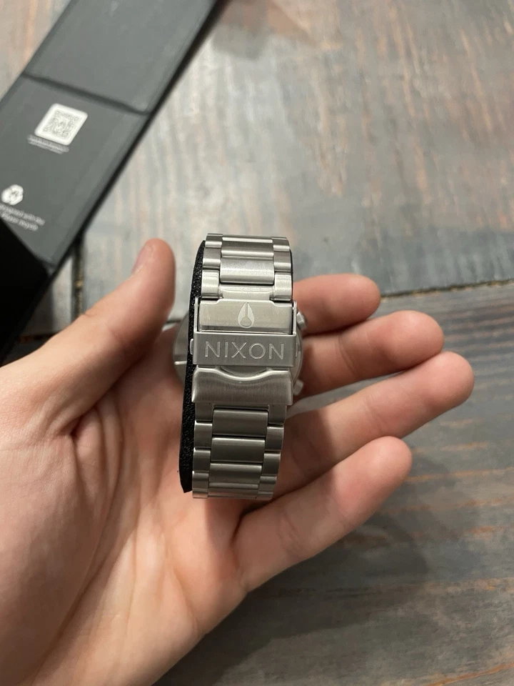 Мужские часы Nixon Drifter 40 A1422-5289-00 нержавеющая сталь аналоговый циферблат JDM1690 - Изображение 4 из 4