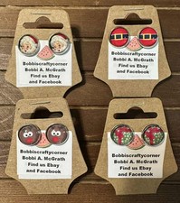 Christmas stud earrings