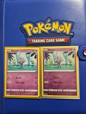 Pokemon Espurr Silver Tempest LP Reverse Holo Card and Non Holo 81/219